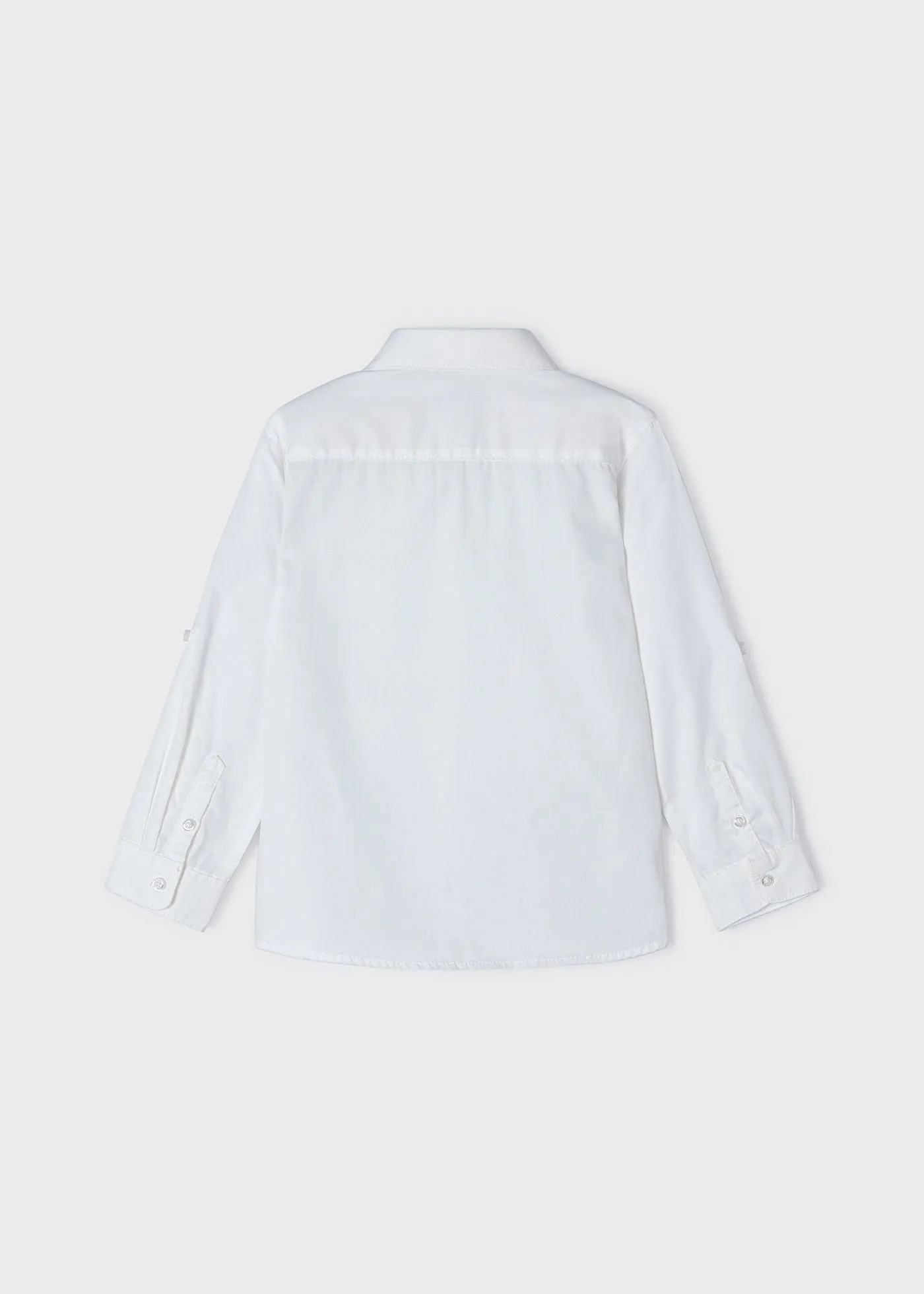 140 - Basic l/s shirt for boy - White