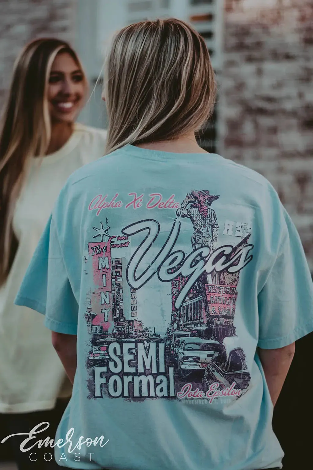 Alpha Xi Delta Vegas Chic T-shirt