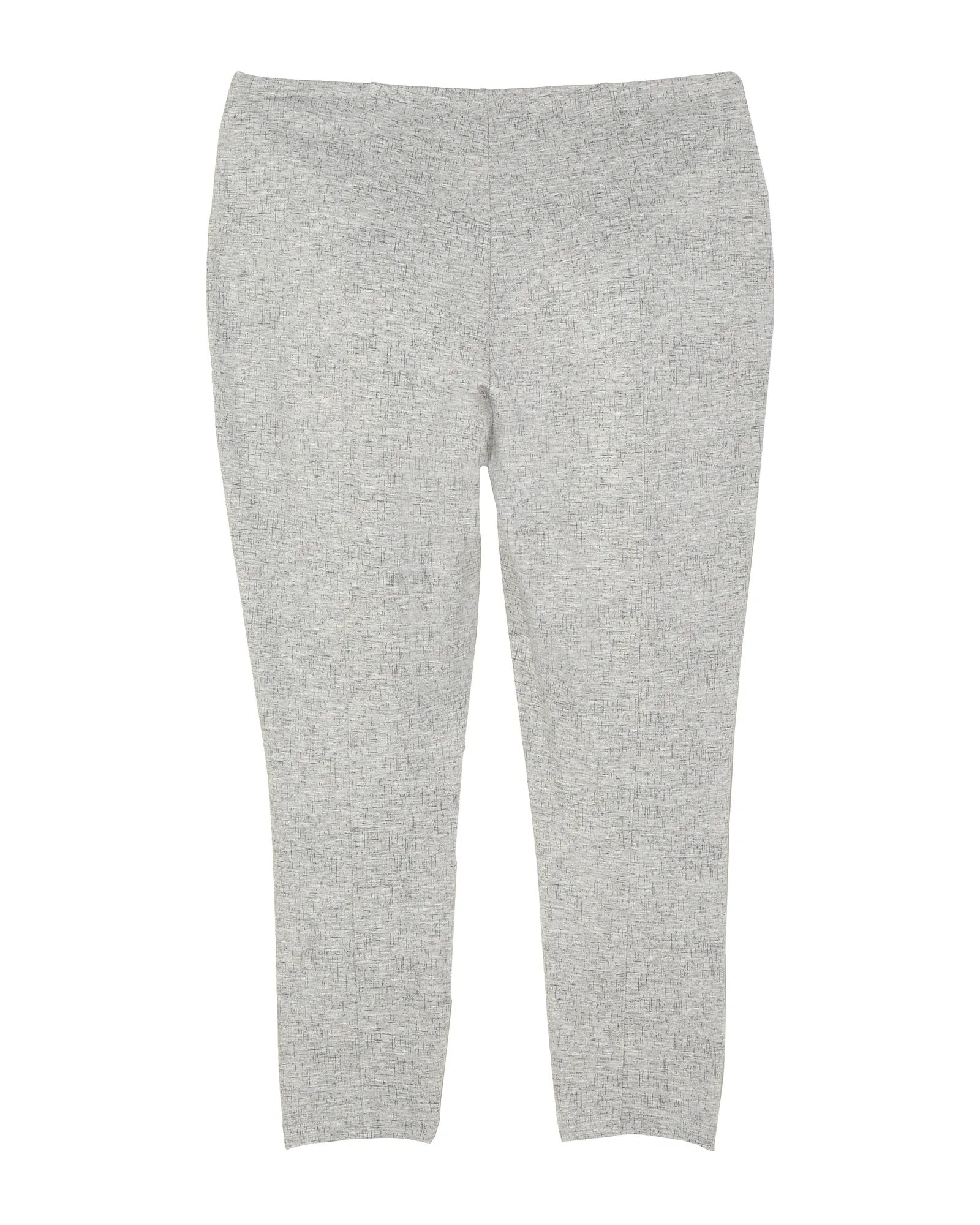 Amalfi Legging with Ankle Zip Detail | Light Grey / Charcoal Grey