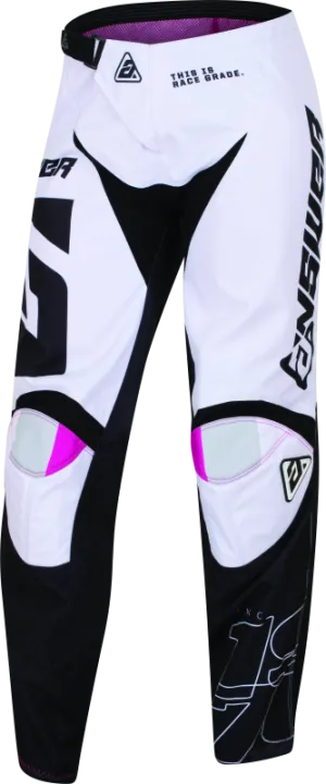 Answer 23 Syncron CC Pant Black/White/Rhodamine Womens - 10  Regular