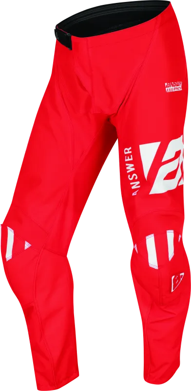 Answer Syncron Merge Pant Red/White Size - 28