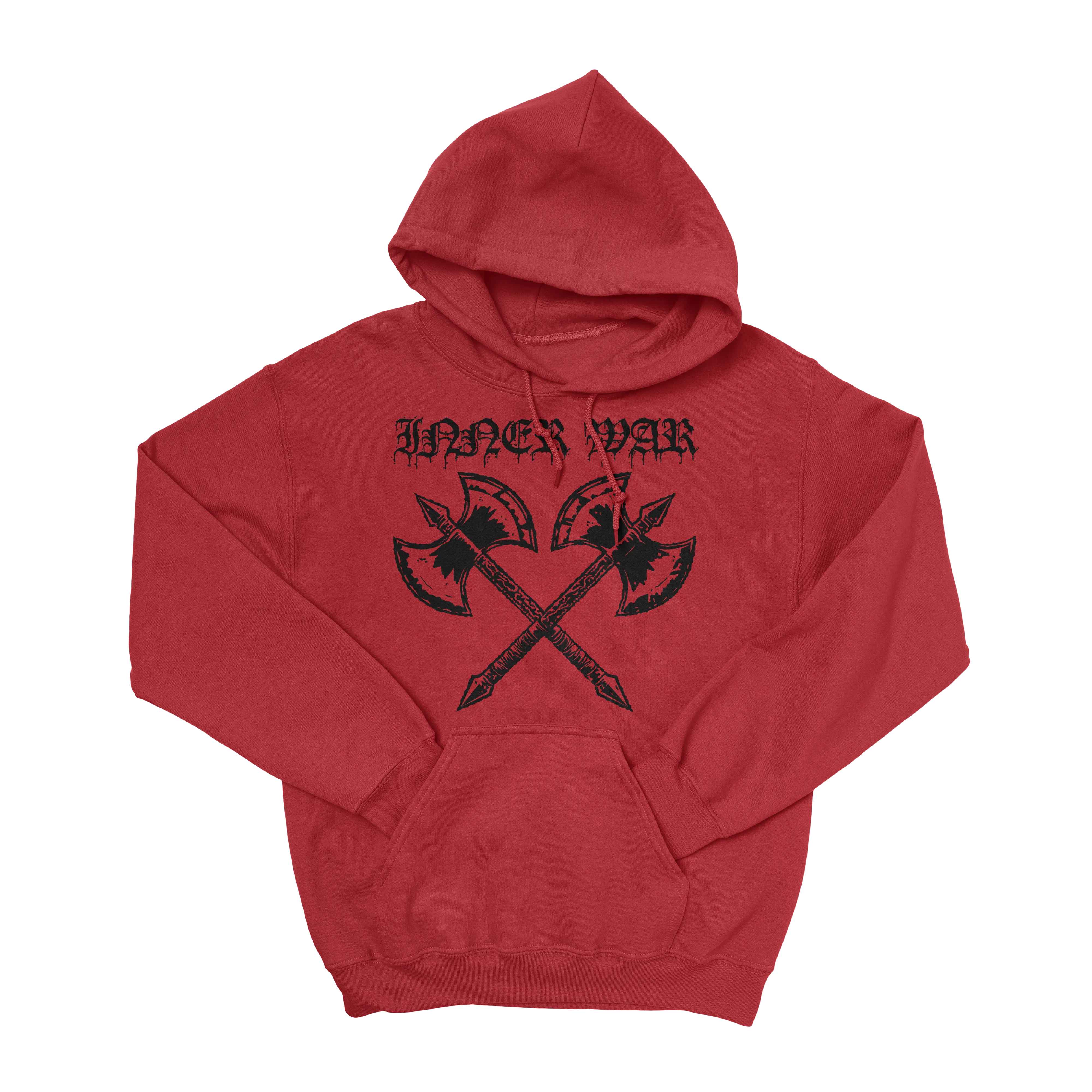 Barbaric Axes Red Hoodie