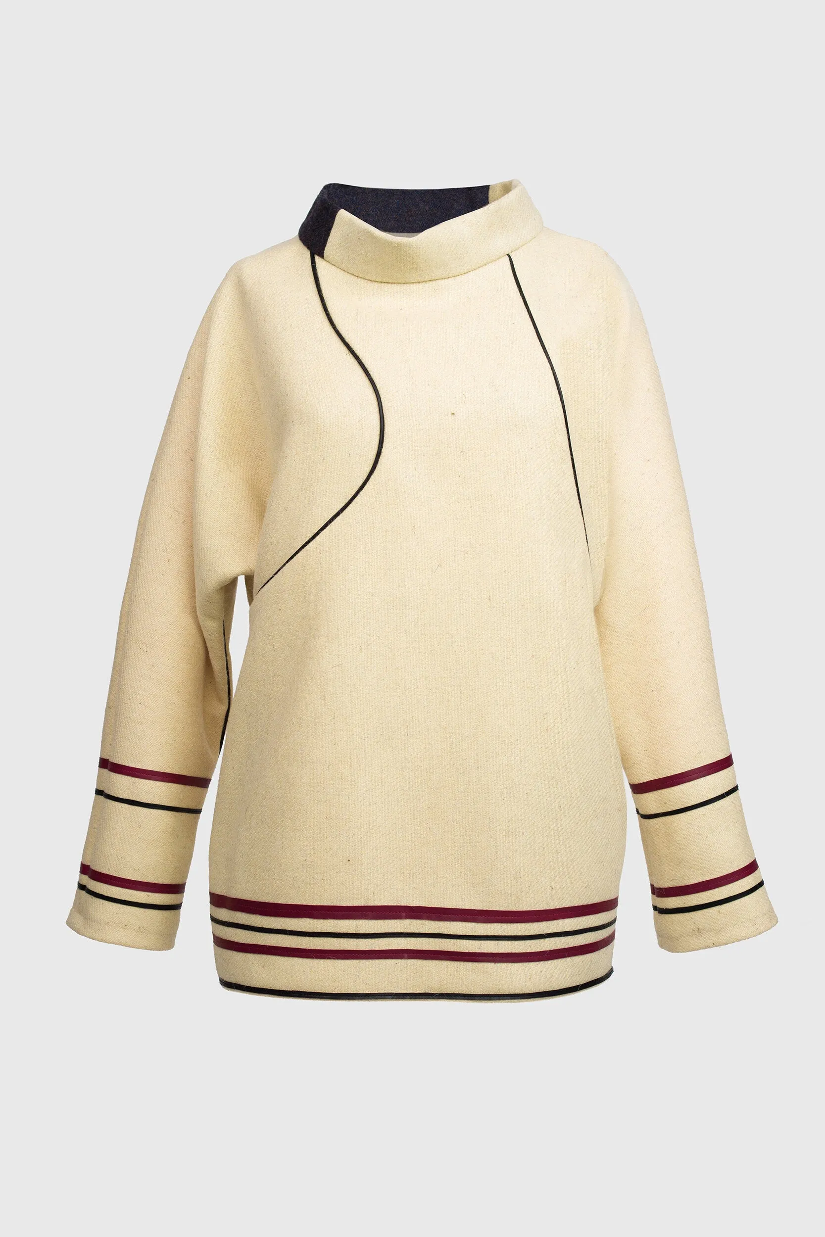 Butter White Lines Sweatshirt