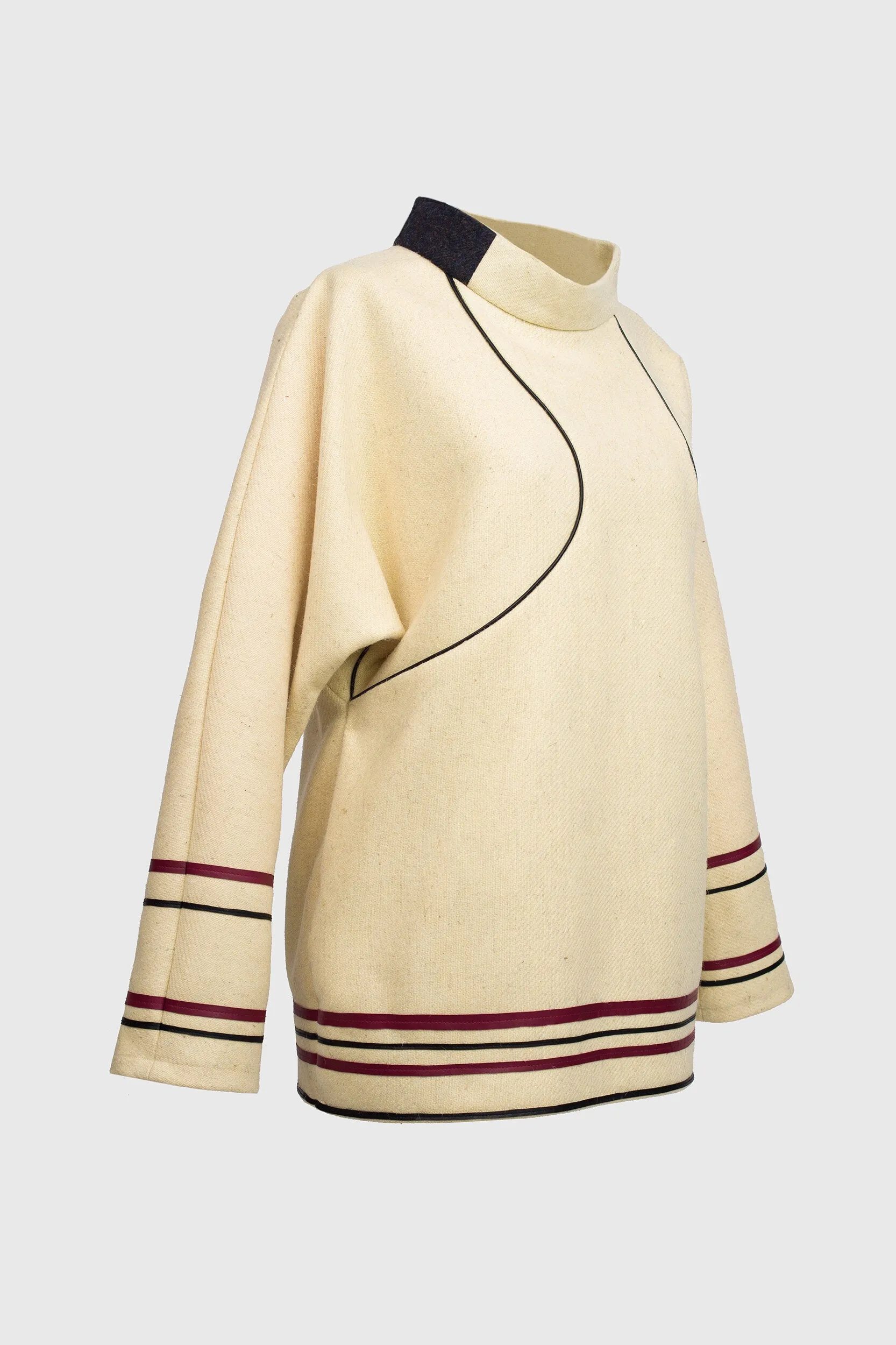 Butter White Lines Sweatshirt