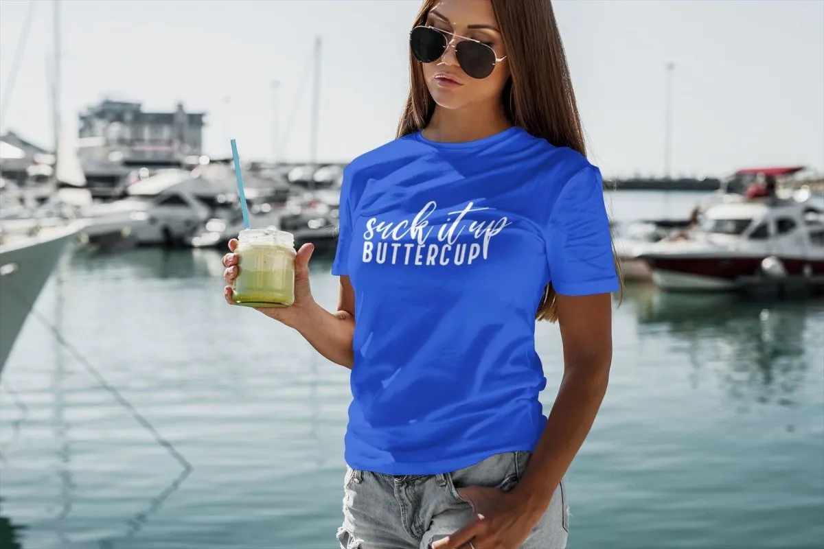 Chic Buttercup Stylish Women's Designer T-shirt