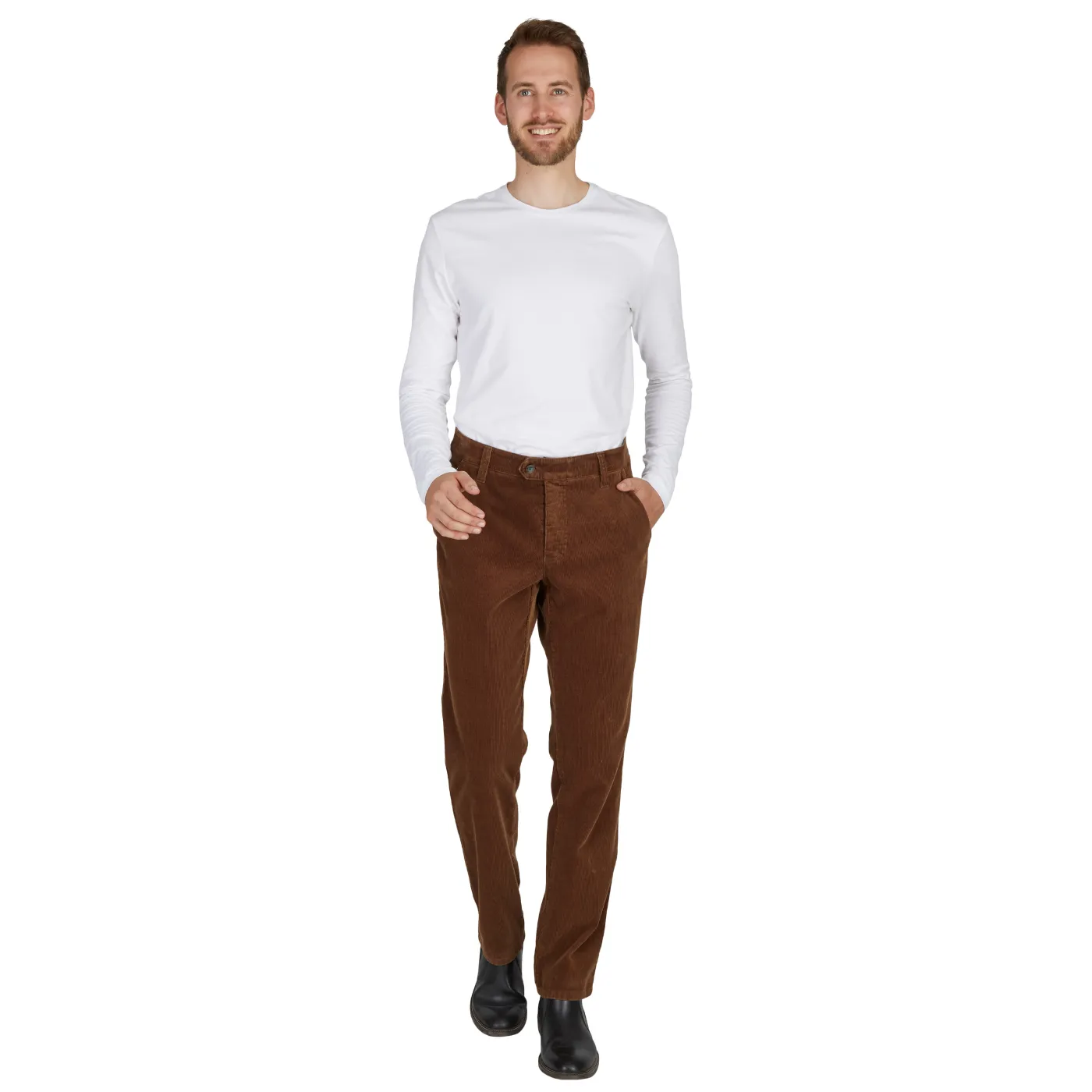 Club of Comfort Fine Cord Trouser