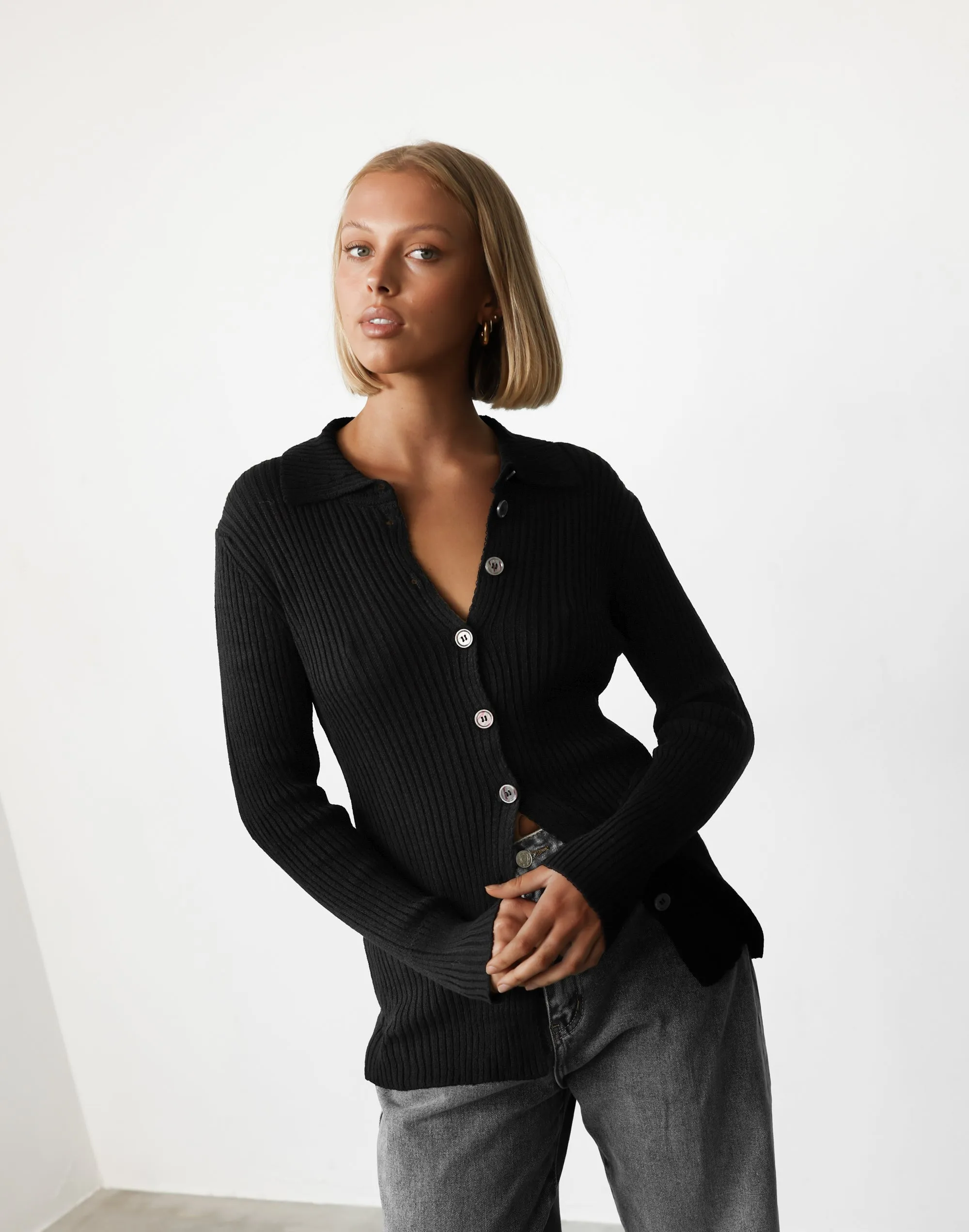 Elise Cardigan (Black)