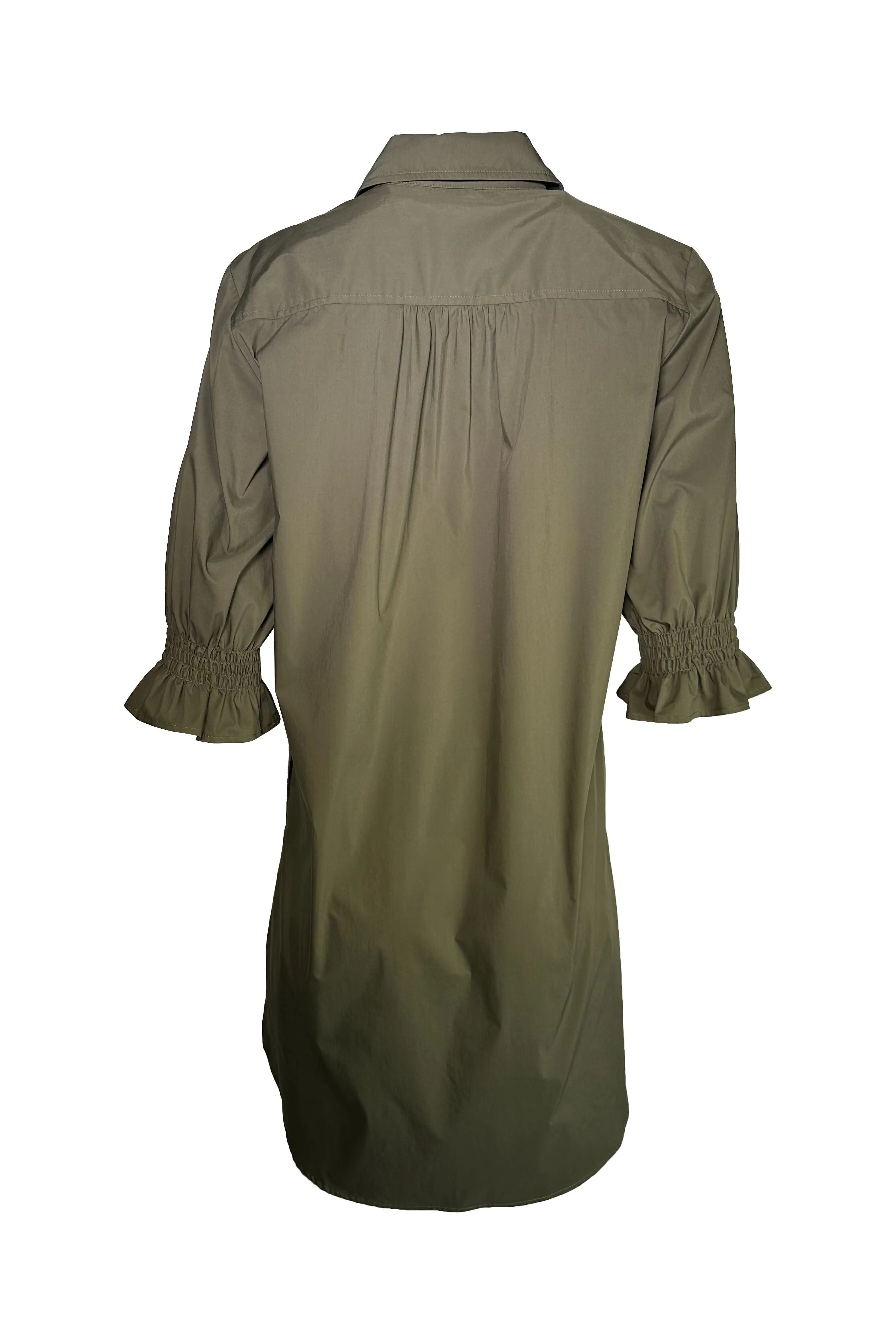 Finley Shirts Miller Weathercloth Dress 3312074W | Olive