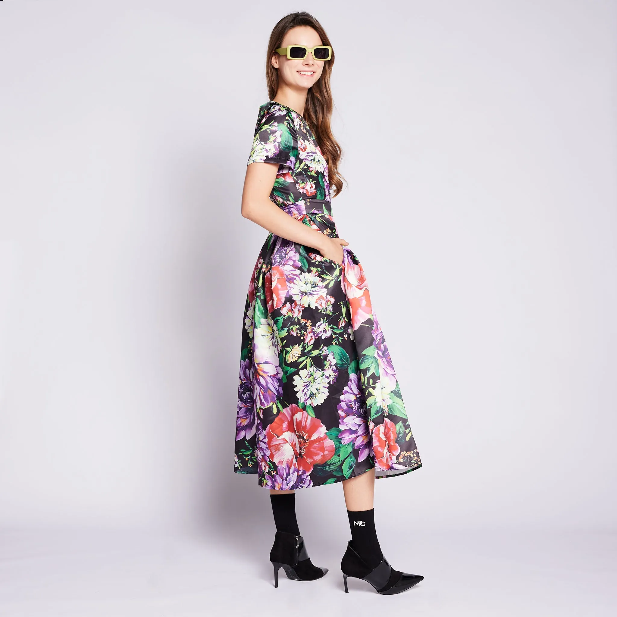 Flora Printed Dress