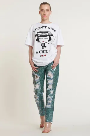 I Don'T Give A Chic Maxi T-Shirt