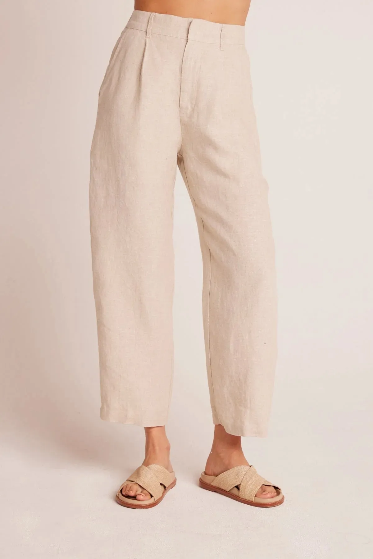 Linen Sand Trouser