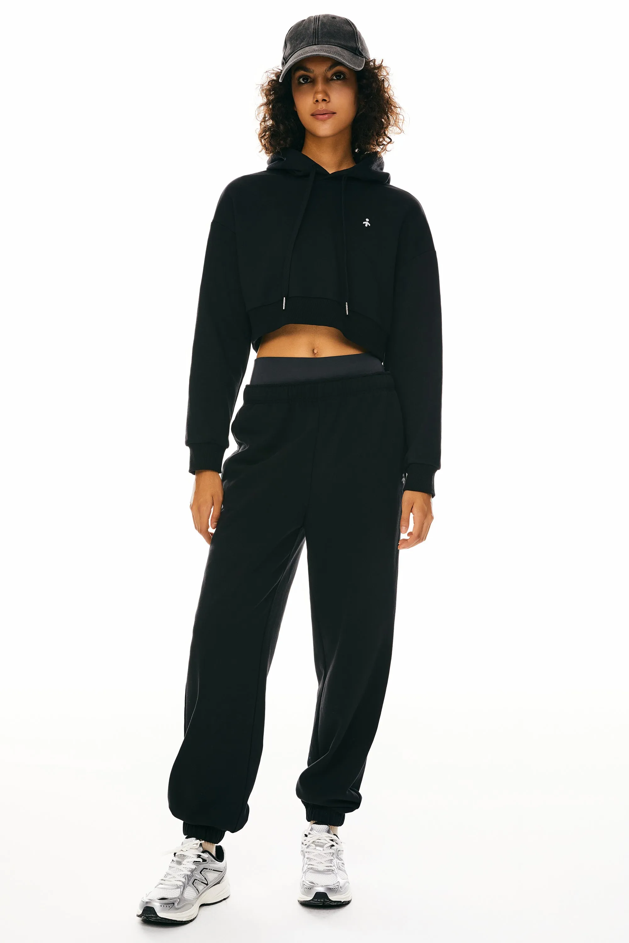 Long Sleeve Cropped Hoodies