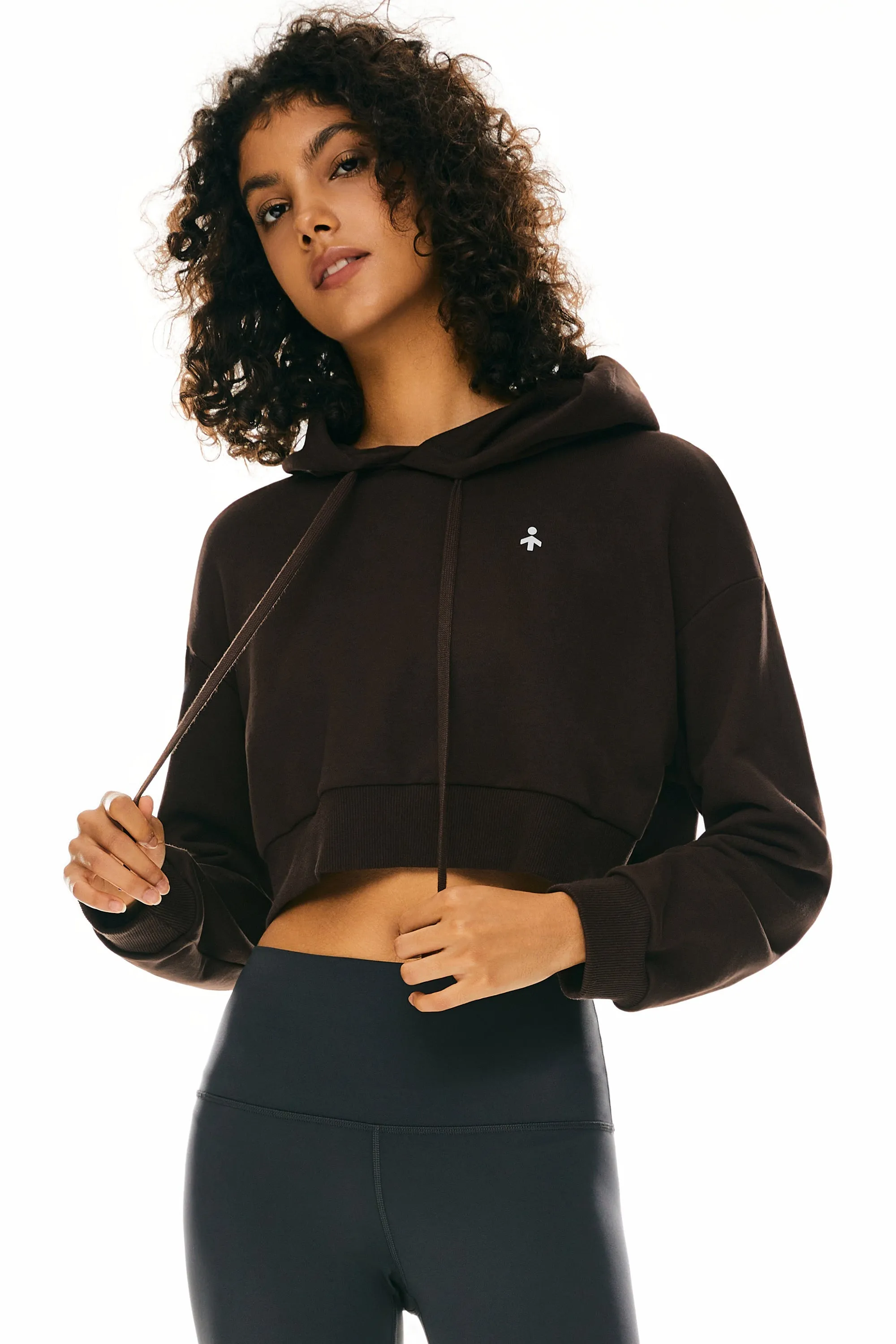 Long Sleeve Cropped Hoodies