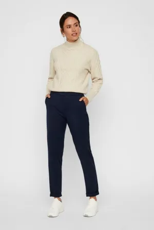 Maya Trousers (wide model) - Navy