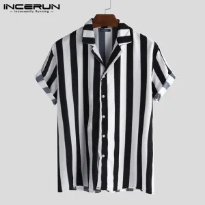 Men Striped Shirt