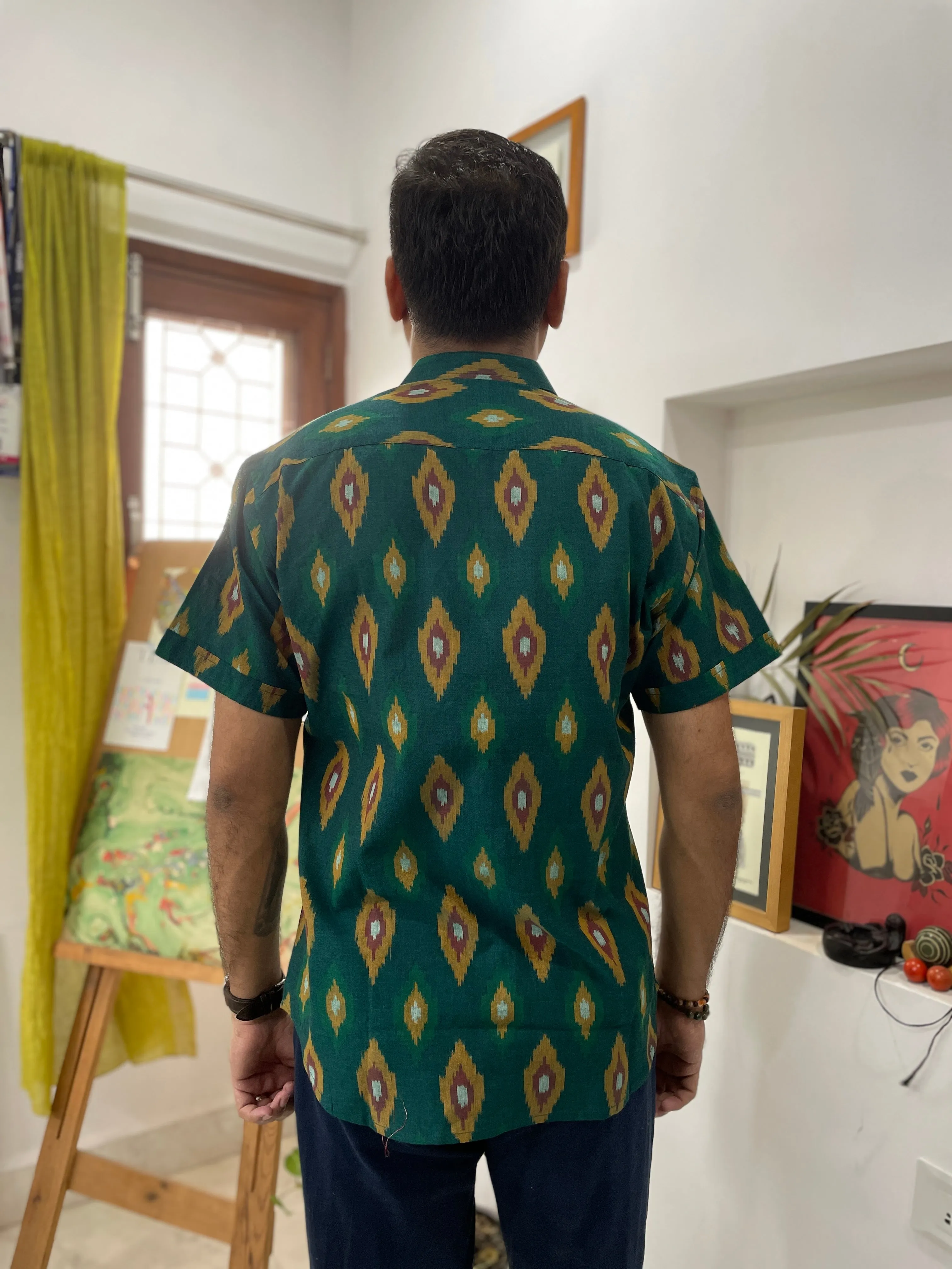 Nawab Ikat Shirt (Colours Available)