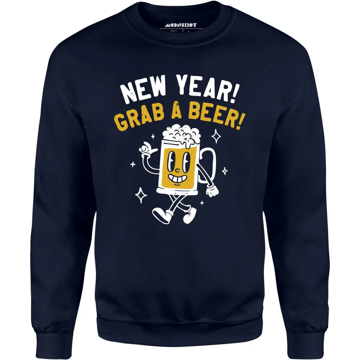 New Year Grab a Beer - Unisex Sweatshirt