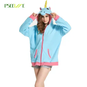 Novelty Unicorn Hooded Jacket