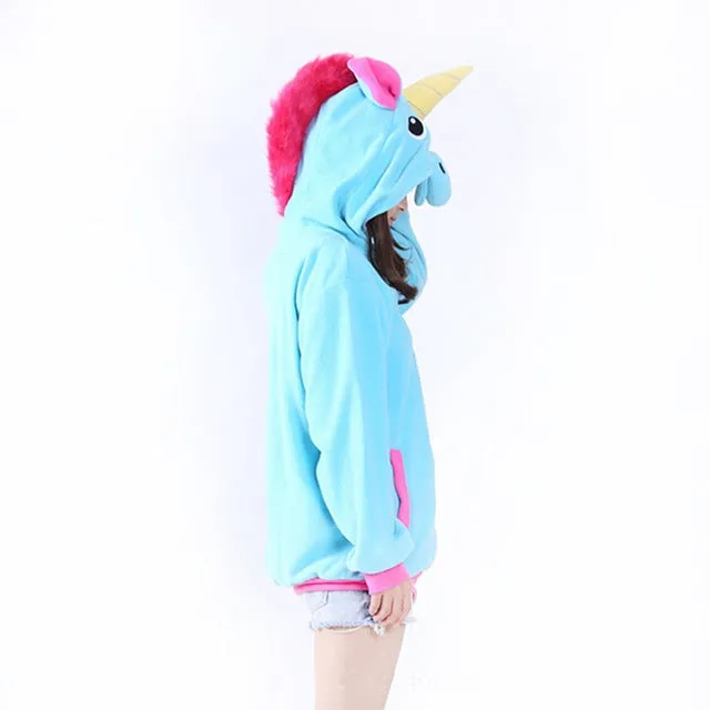 Novelty Unicorn Hooded Jacket