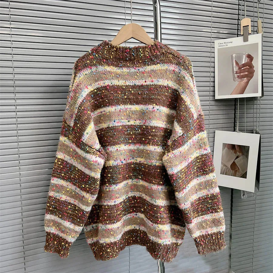 Pre Order:  Confetti Sprinkles Stripes Knit Sweater