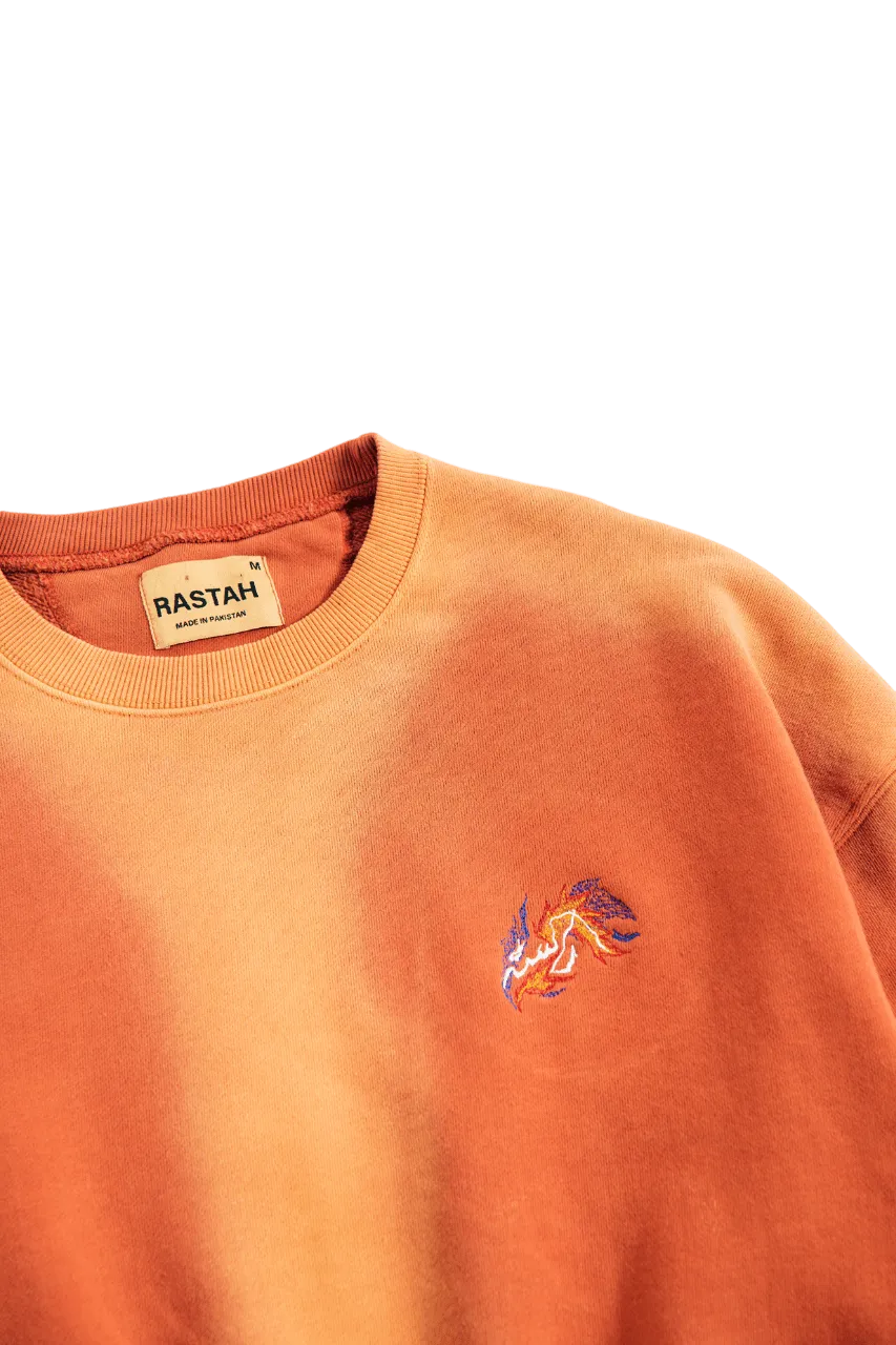 "SUNSET SWIRL" SWEATSHIRT