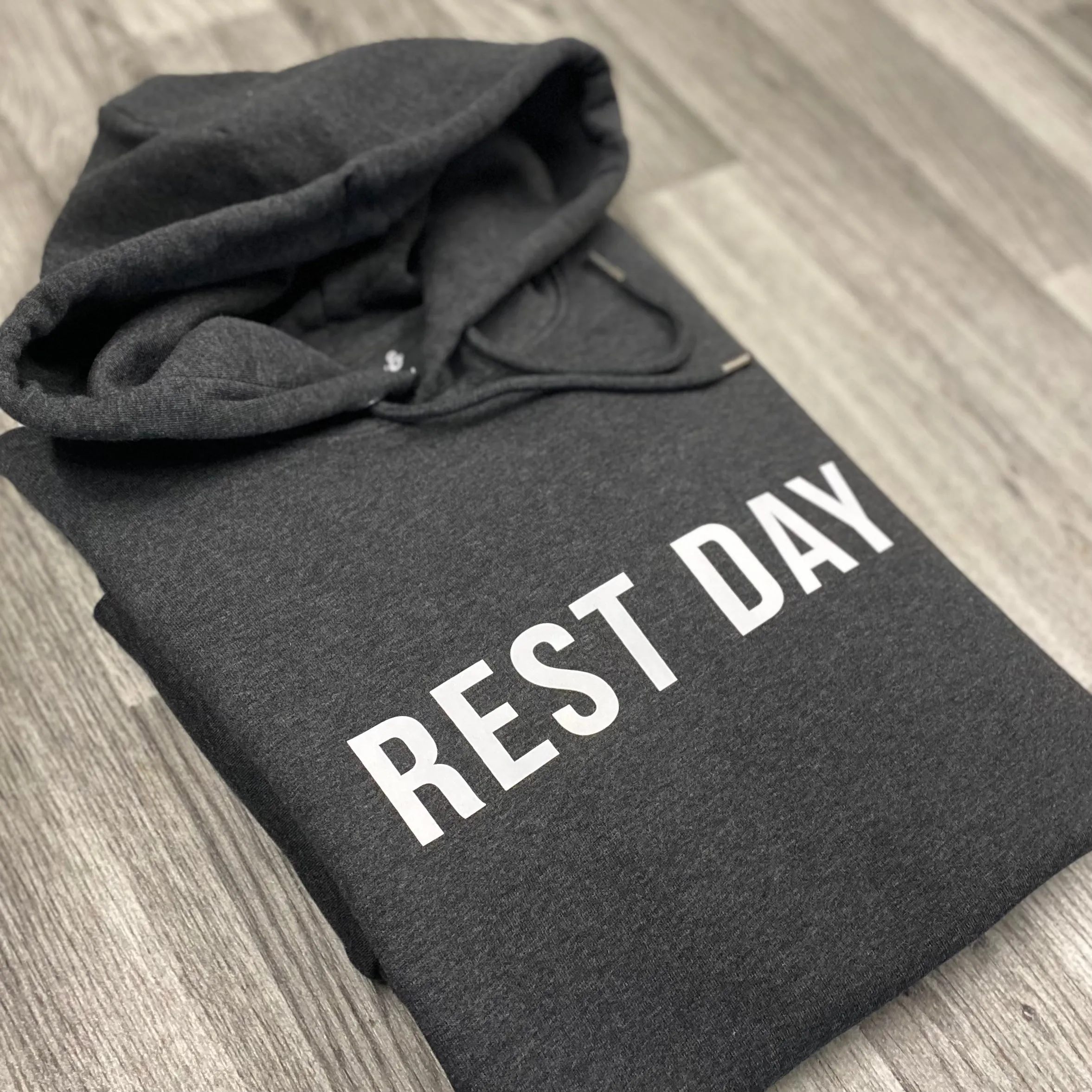 Rest Day Hoodie - printed