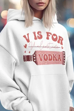 Retro Valentine  Graphic Hoodie