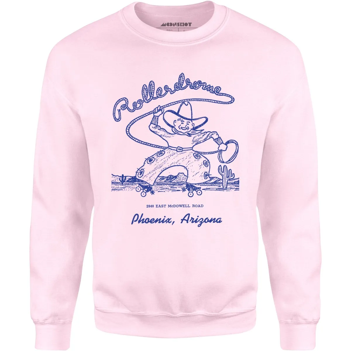 Rollerdrome - Phoenix, AZ - Vintage Roller Rink - Unisex Sweatshirt