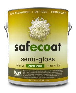 SAFECOAT® Zero VOC Semi-gloss Pure White (Pastel Base)