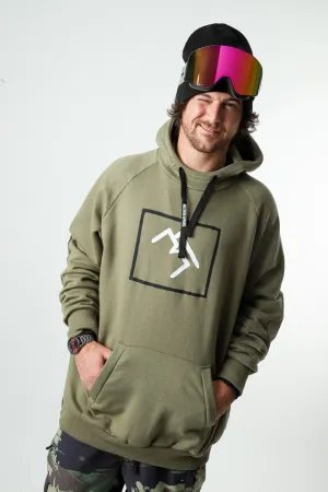 Shredduh 2.0 Snowboard Hoodie - Trapper Green