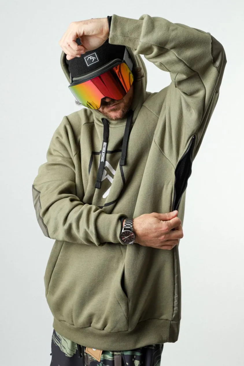 Shredduh 2.0 Snowboard Hoodie - Trapper Green