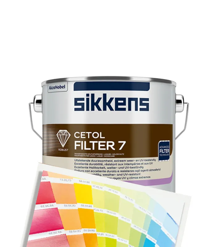 Sikkens Cetol Filter 7 Plus Woodstain - Tinted Colour Match