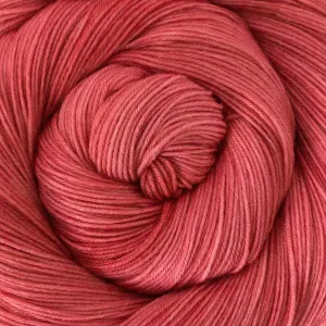 Simply Sock Yarn - Coral Semi Solid