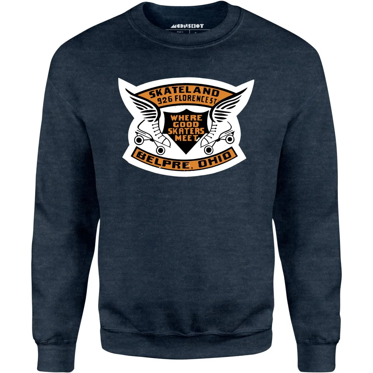 Skateland - Belpre, OH - Vintage Roller Rink - Unisex Sweatshirt