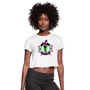 Skater Chic - Women's Cropped T-Shirt