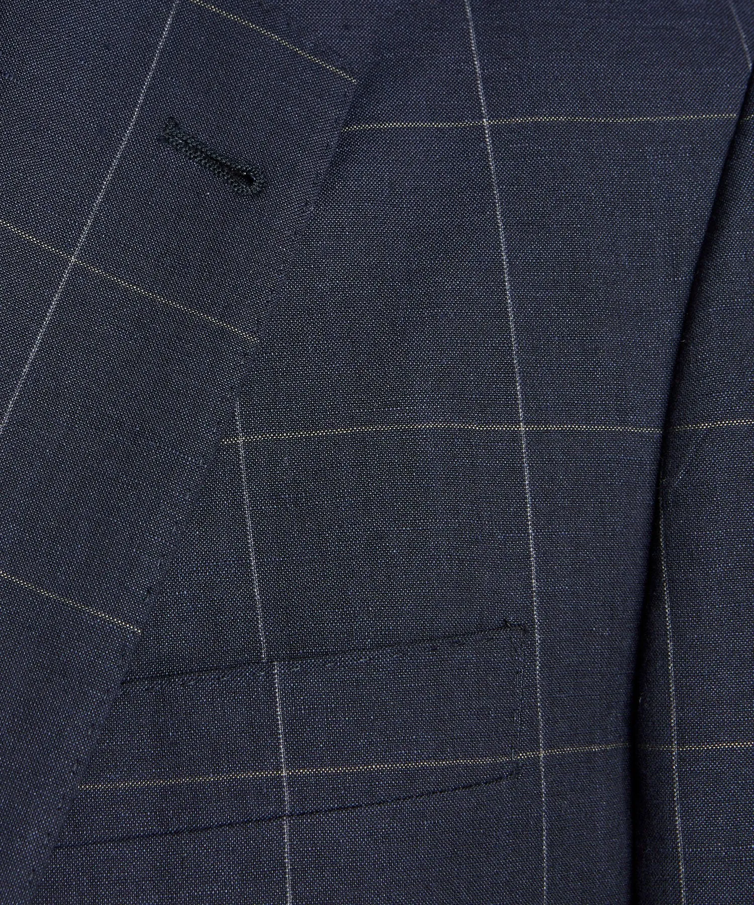 Sutton Windowpane Sport Coat in Navy