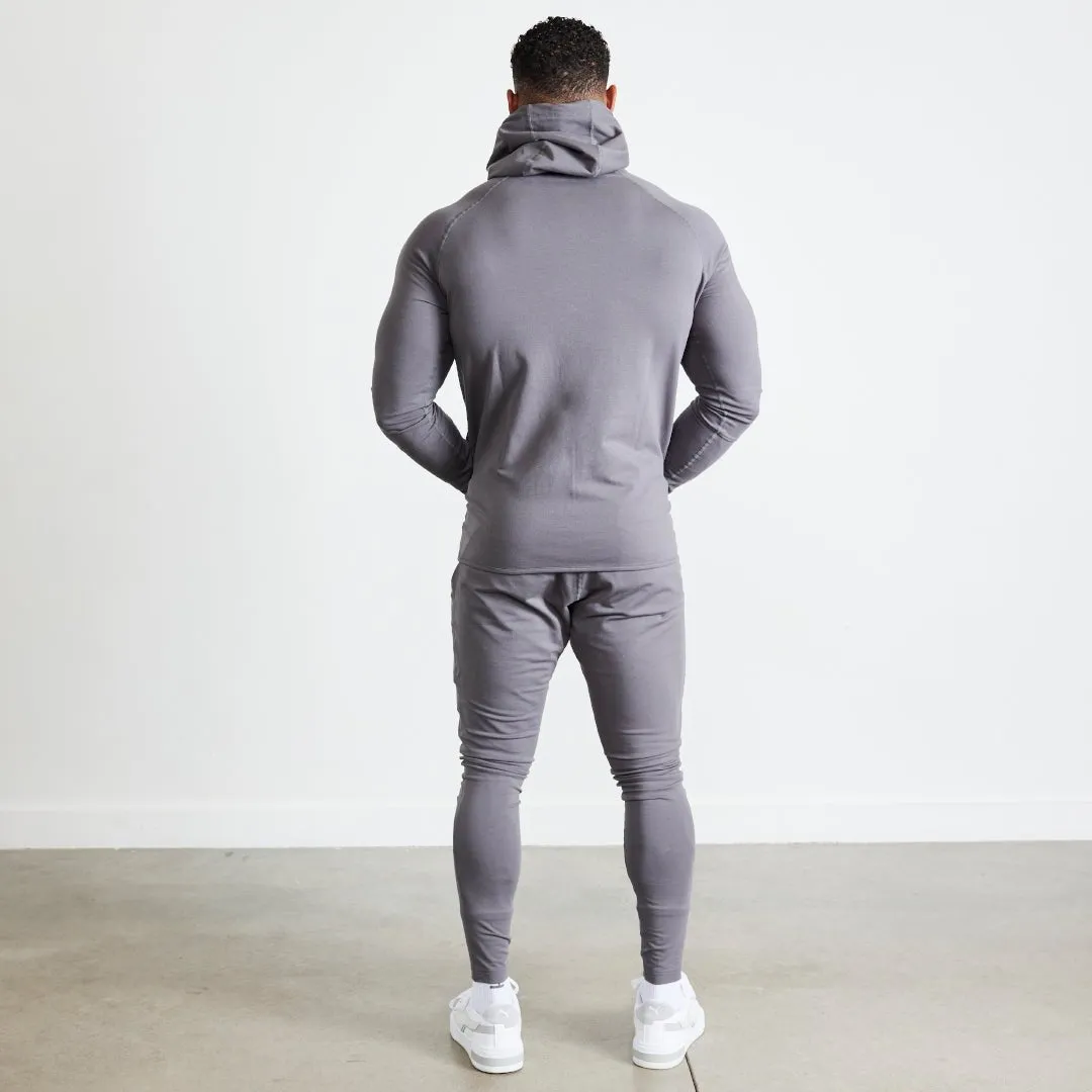 Vanquish Eclipse V2 Grey Full Zip Front Hoodie