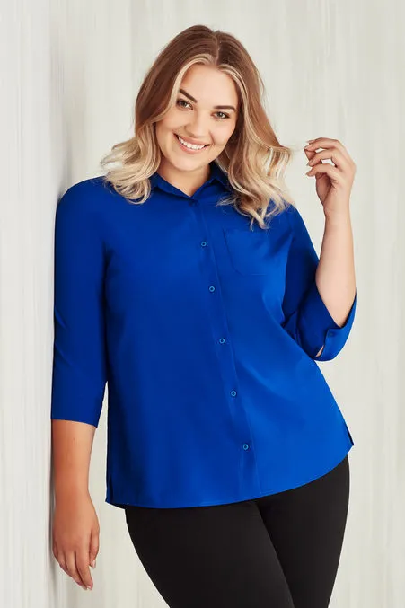 Womens Easy Stretch 3/4 Sleeve Shirt CS951LT